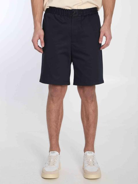 Ami Paris Men Cotton Bermuda Shorts