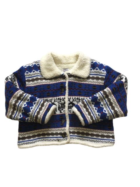 Other Designers Native - Moozys Sherpa Knit Sweater