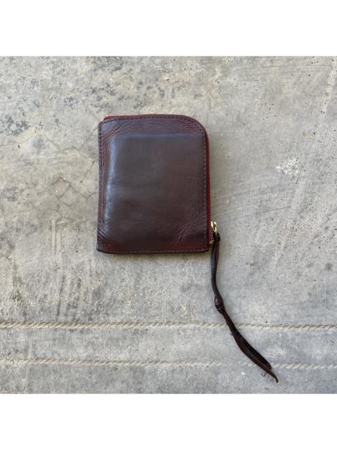 Other Designers Genuine Leather - Believe In Miracle Crafted Made Minimalist patina wallet