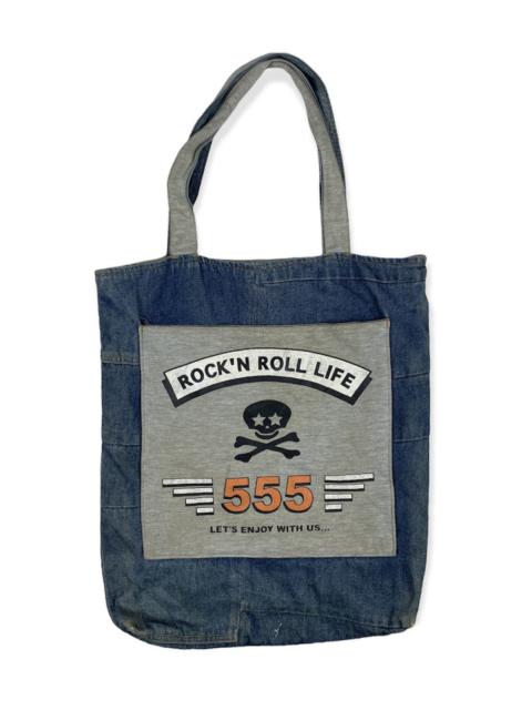 Other Designers ROCK ‘N ROLL CUSTOM TOTE BAG - T3