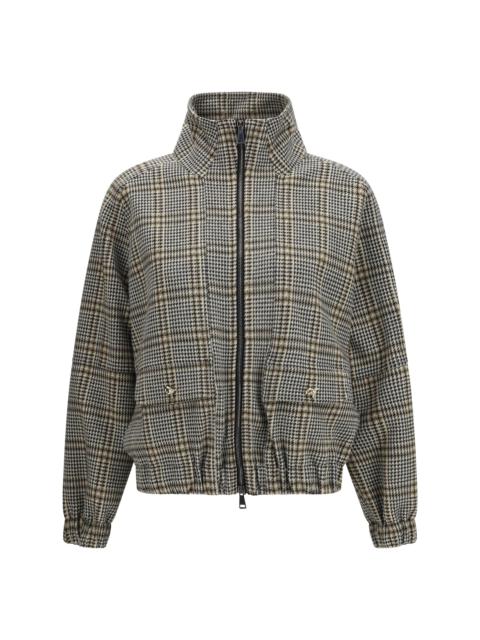 FABIANA FILIPPI Fabiana Filippi Check Jersey Bomber Jacket Women
