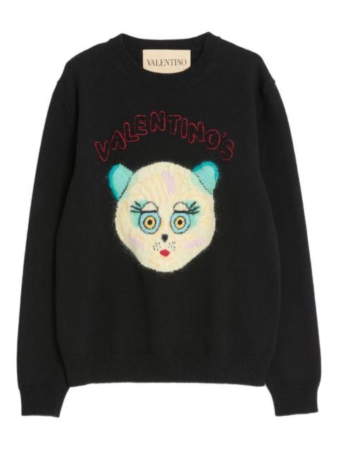 Valentino `Le Chat De La Maison` Sweater
