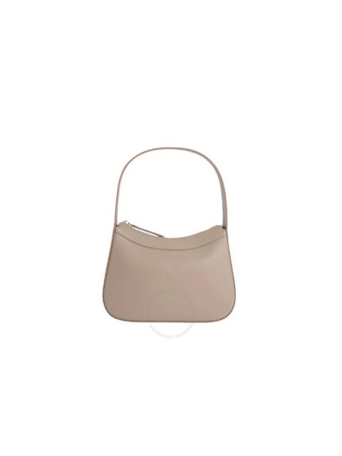 By Far Kiki Debossed Box Calf Leather Shoulder Bag