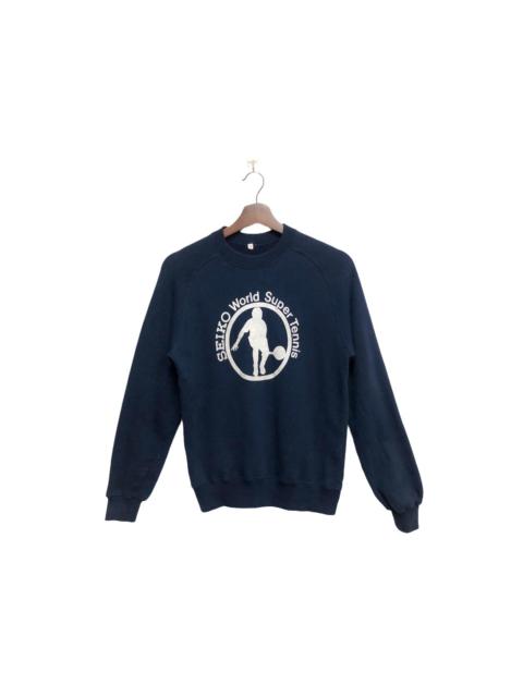 Other Designers Vintage 1981 SEIKO World Super Tennis Sweatshirt