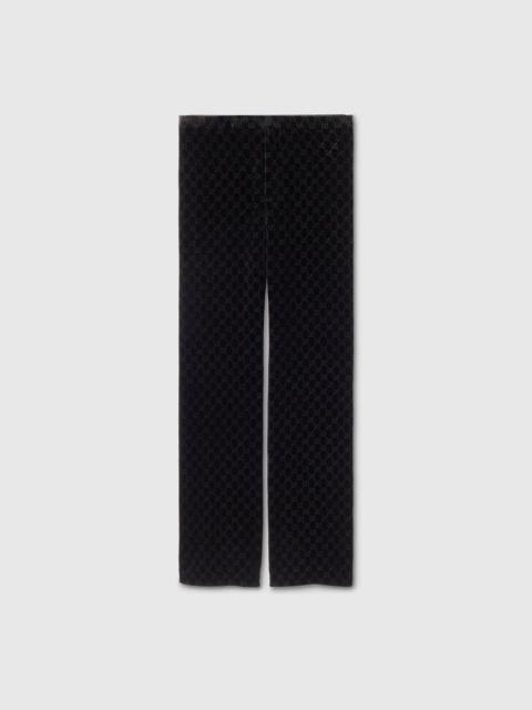GUCCI Gucci GG Velvet Pants Black Men