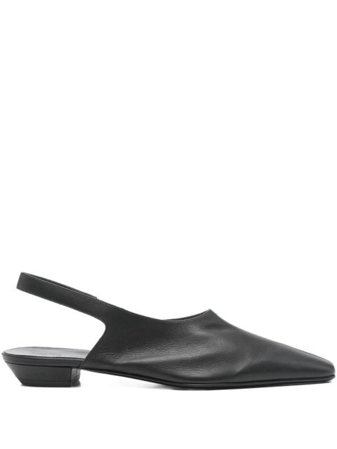 KHAITE Cecilia slingback flat pumps