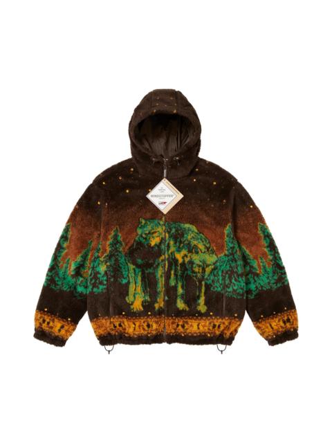 Supreme Supreme x B.B. Simon Reversible Hooded Fleece Jacket 'Brown'