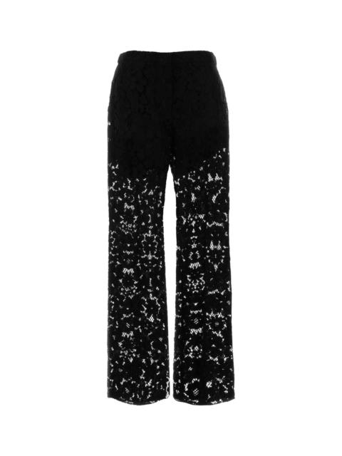 FENDI Fendi Women Black Lace Pant