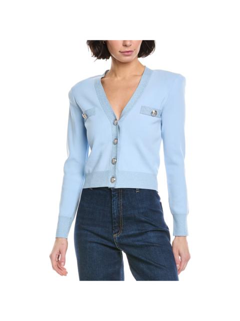 L'AGENCE L'AGENCE Taya Cropped V-Neck Cardigan