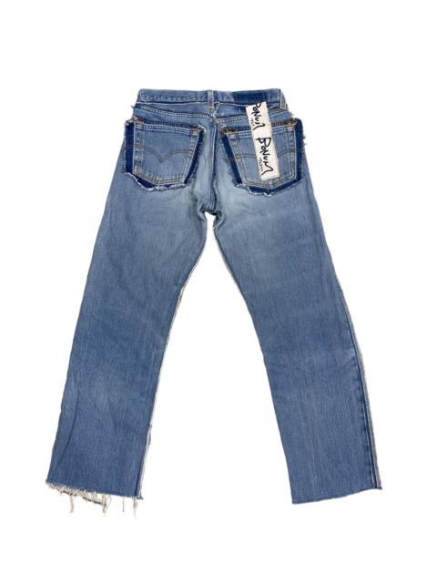 Other Designers Vintage - LIMITED EDITION LEVIS x BONUM TOKYO REWORKED JEANS