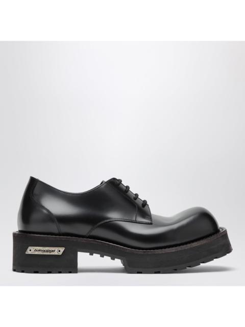 BALENCIAGA Balenciaga Denom Derby Shoes In Calfskin Leather Men
