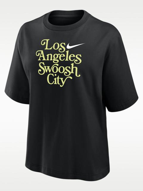 Nike Nike Swoosh Cities Los Angeles Women's Short-Sleeve Boxy T-Shirt