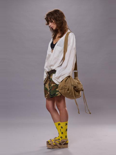 R13 TWISTED NECK SHIRT