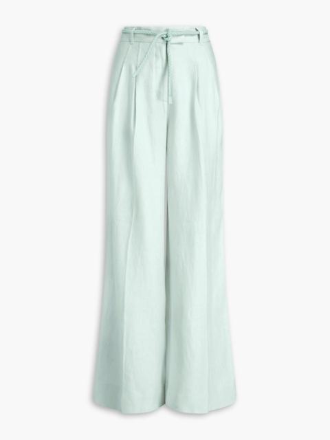 Zimmermann Linen wide-leg pants