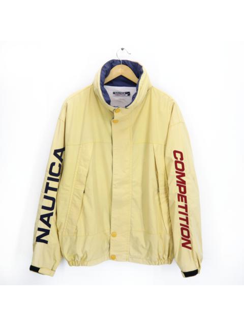 Other Designers Vintage 90s NAUTICA COMPETITION Embroidrered Spellout Sailing Gear Windbreaker Jacket Size Would Fit