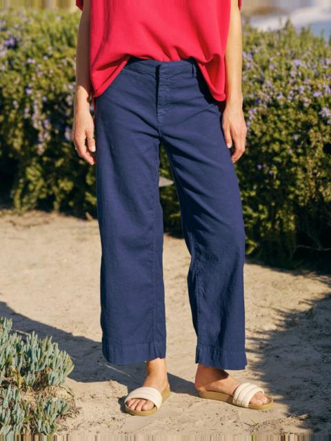 Frank & Eileen Wide-Leg Linen Pant