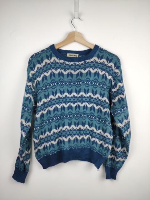 Other Designers Vintage - Steal 💥 Vintage Wool Knit Sweater Native Style