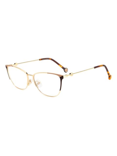 CAROLINA HERRERA Carolina Herrera Demo Cat Eye Ladies Eyeglasses HER 0116 001Q 57