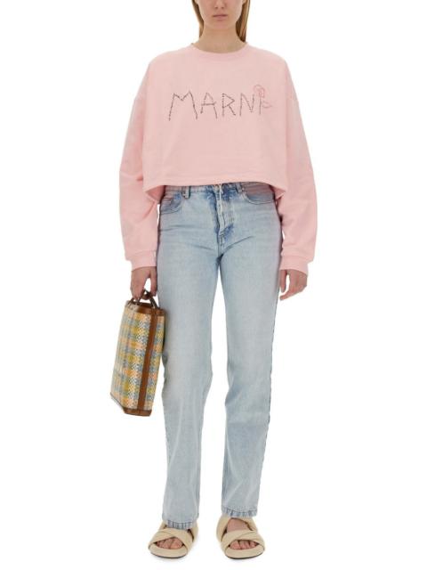 Marni Marni Women Felpa Con Logo