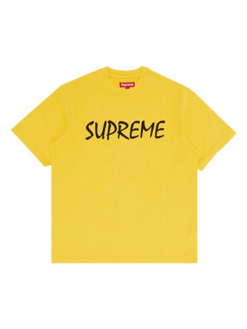 Supreme Supreme FTP Short-Sleeve Top 'Yellow'