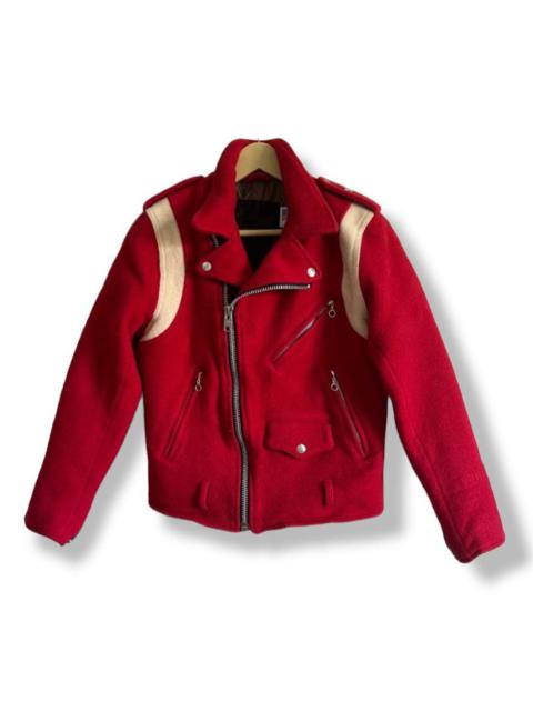 Stussy X Schott Perfecto 🔥 RARE ITEM 🔥 Wool Rider Jacket