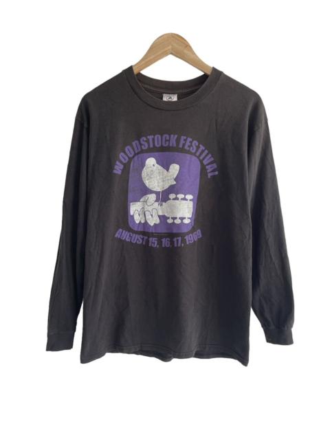 Other Designers Band Tees × Vintage - Vintage WOODSTOCK FESTIVAL t shirt Music Band Tees Peace