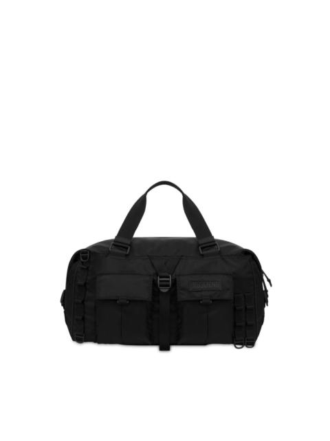 logo-patch duffle bag