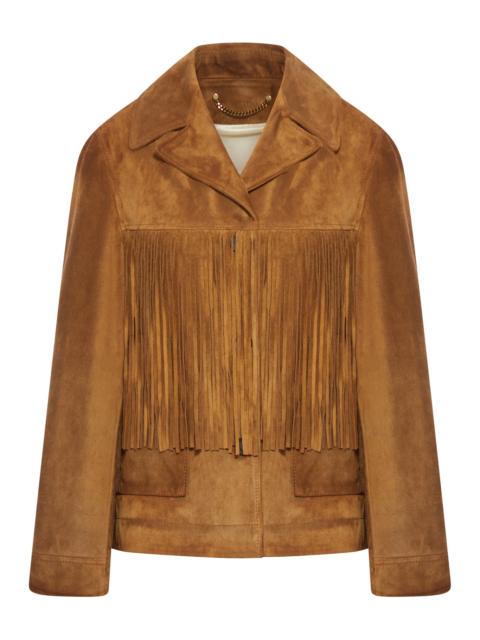 Golden Goose WESTERN STYLE FRINGED SUEDE JACKET