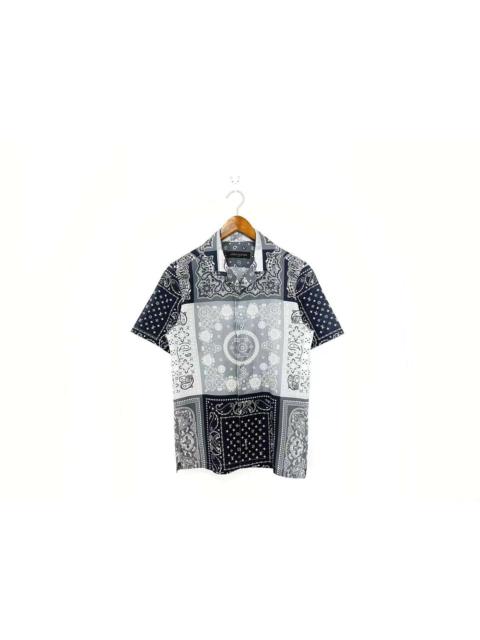 Louis Vuitton LV Virgil S/S 21 Watercolor Hawaiian / Camp Oversized shirt