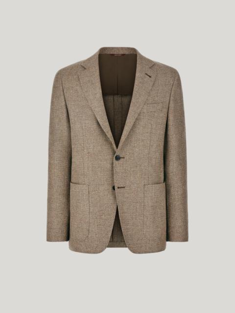 Canali BEIGE PURE WOOL KEI JACKET