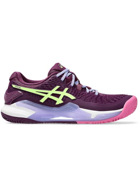 Asics ASICS Gel-Resolution 9 Padel Deep Mauve Lime Green (Women's)