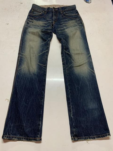 Other Designers Edwin blue trip