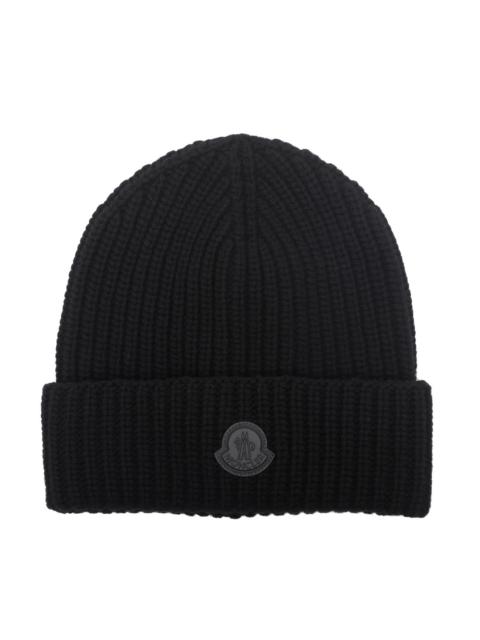 Moncler Moncler Women Logo Patch Beanie