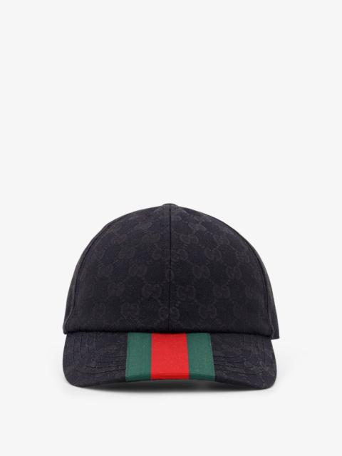 GUCCI Gucci Gg Original Fabric Baseball Hat
