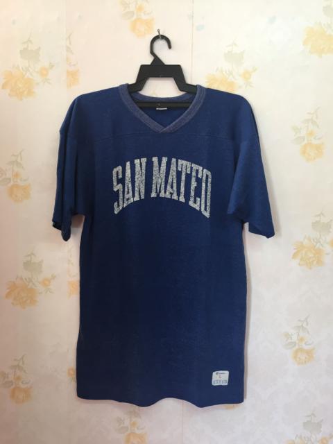 Other Designers Vintage - VTG 70/80S SAN MATEO COTTON/NYLON FOOTBALL KIT BY CHAMPION