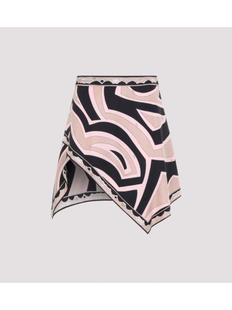 PUCCI Pucci Silk Twill Mini Skirt