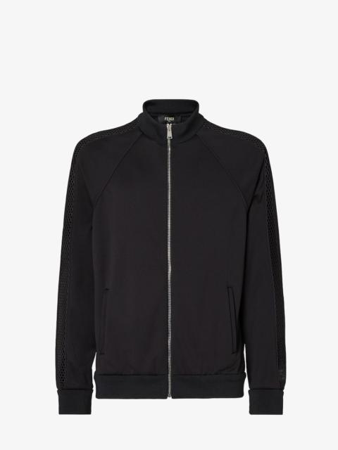 FENDI Sweatshirt Black technical cotton sweatshirt