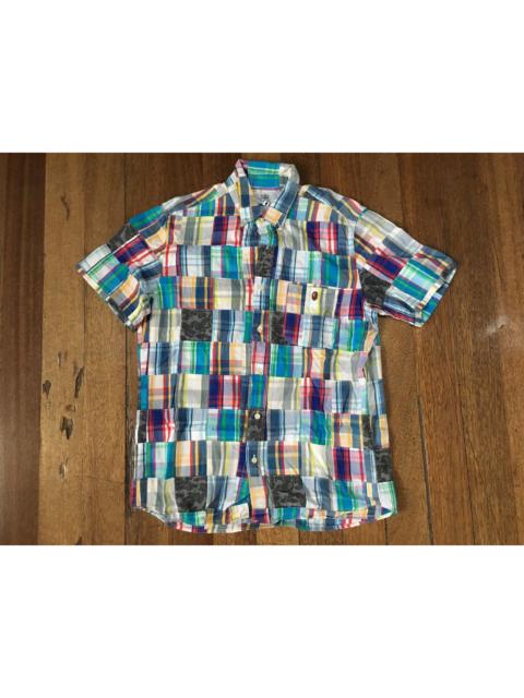 A BATHING APE® Patchwork BD S/S Shirt