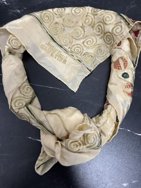 Other Designers Archival Clothing - Vintage Jean Paul Gaultier Silk Hand Painting Scarf
