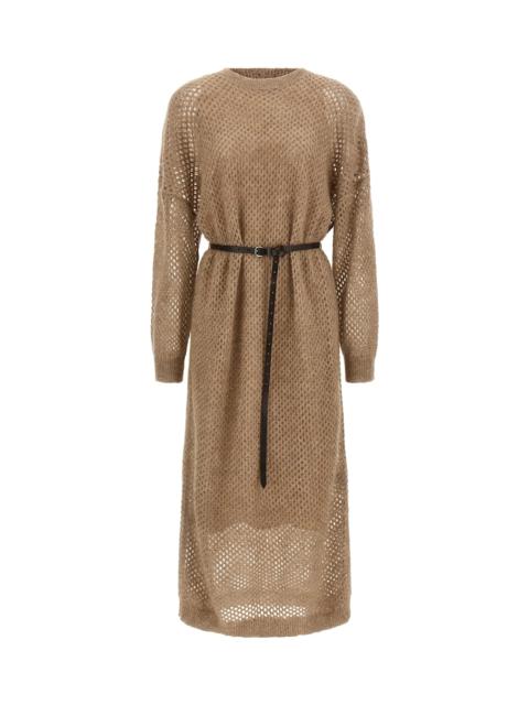 Brunello Cucinelli 'dazzling Net' Dress