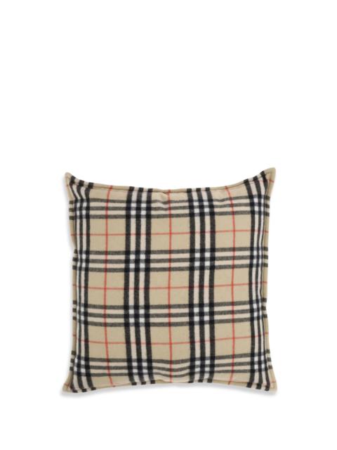 Burberry Burberry Women Cushion Crafted From A Luxurious Blend Of Wool And Cashmere Features The Iconic Burbe