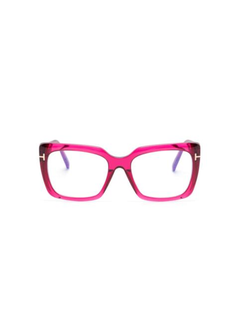 FT5992B rectangle-frame glasses