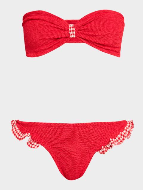 Hunza G Jean Two-Piece Bikini Set