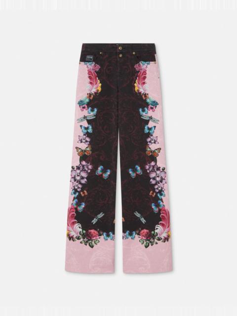 VERSACE JEANS COUTURE Cabinet De Curiosité Wide-Leg Jeans