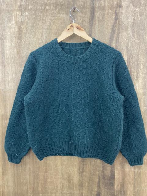 Other Designers Homespun Knitwear - Japanese Brand Green Knit Sweaters #996