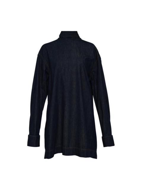 Dries Van Noten Loose Fit Blouse With Pleated Detail