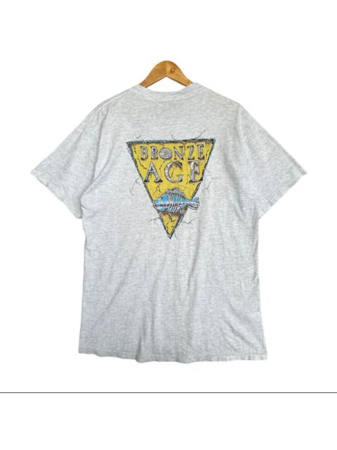 Vintage 90s Bronze Age Big Graphic Skate Board Tee Large