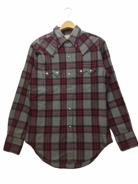 Other Designers Sugar Cane - Vintage Sugar Cane Western Pearl Snap button Shirt