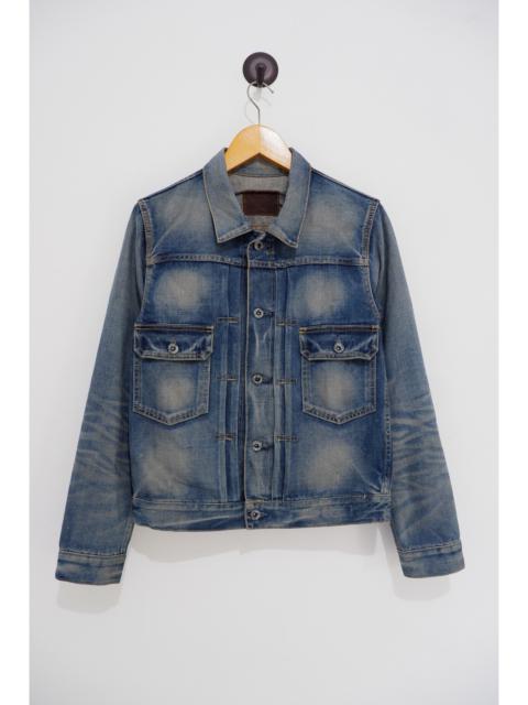 Vintage Edifice Japan Selvedge Trucker Denim Type 2
