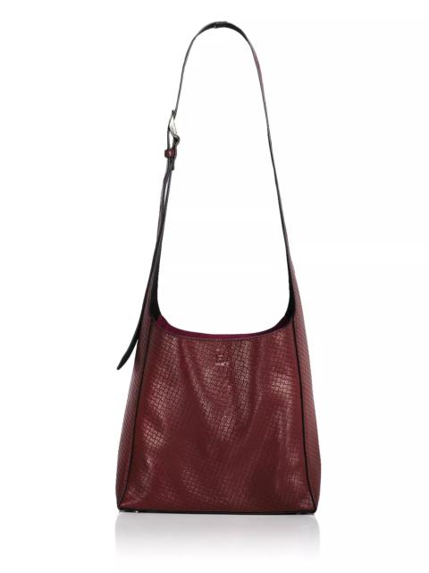 rag & bone Belize Small Embossed Leather Shopper Bag